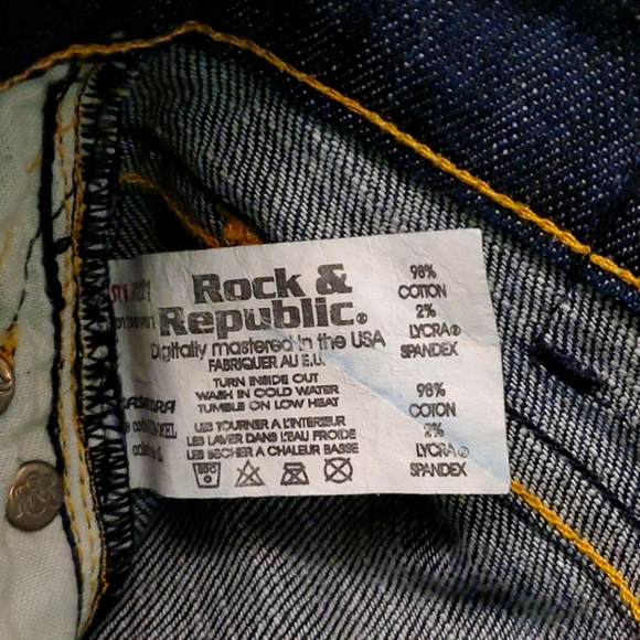 Women's BNWT size 25 Rock & Republic bootcut jeans - Picture 7 of 9